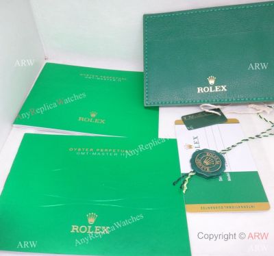 Rolex GMT-Master II Booklet Manual in English and Chinese (books x2)